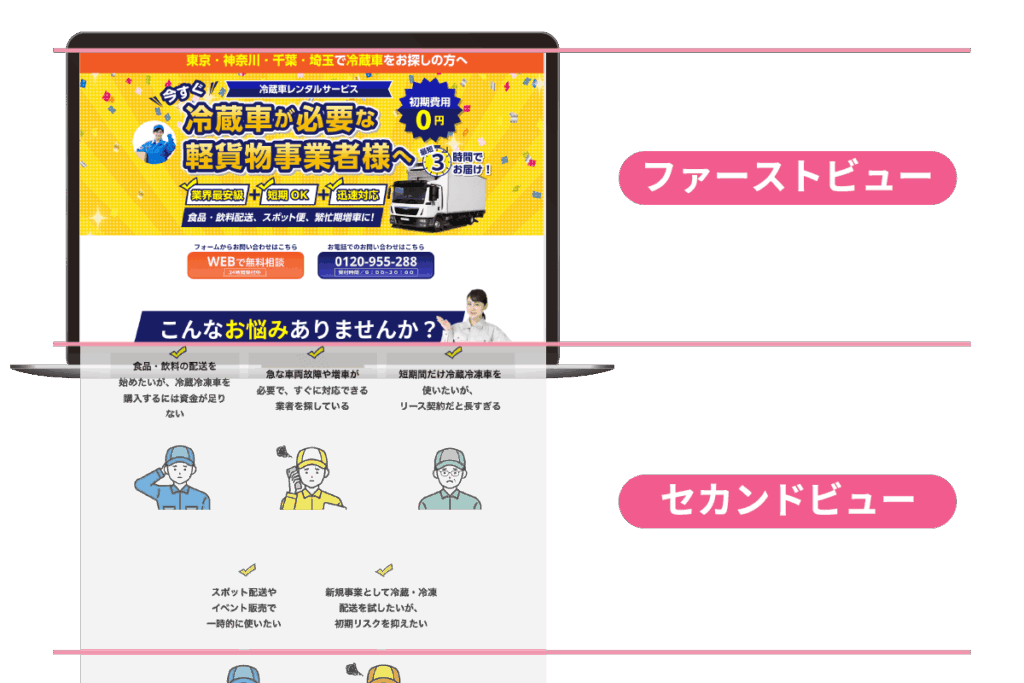 ファーストビューとは何か?